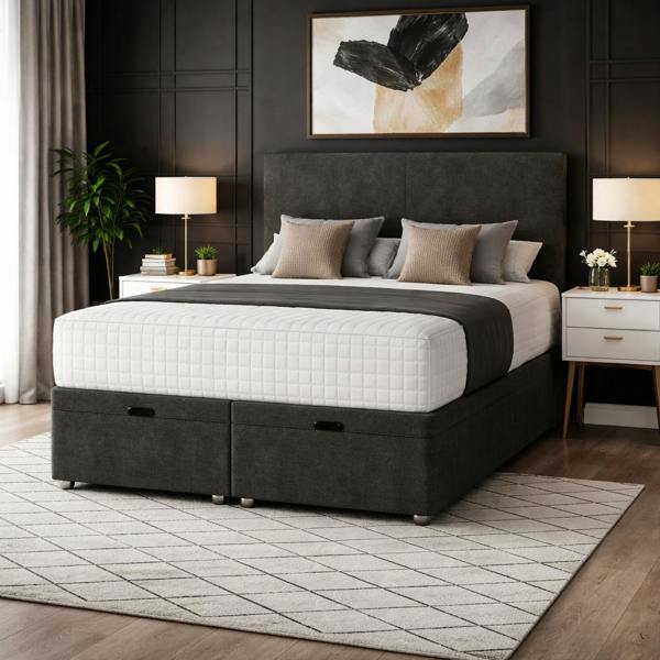 Great British Beds Plain Divan Ottoman Bed