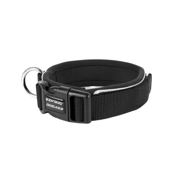 EzyDog Neo Classic Dog Collar in Black