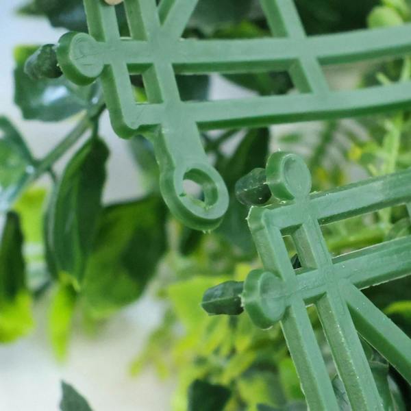 Premium Artificial Green Wall Panel 50cm x 50cm - Ivy - Evergreenery