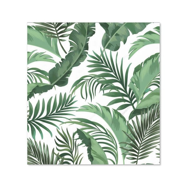 Warren Reed - Designer Trendy Tropical Leaves Kitchen Splashback