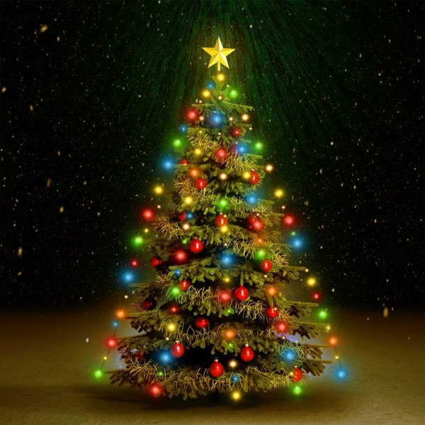 Berkfield Christmas Tree Net Lights with 150 LEDs Colourful 150 cm