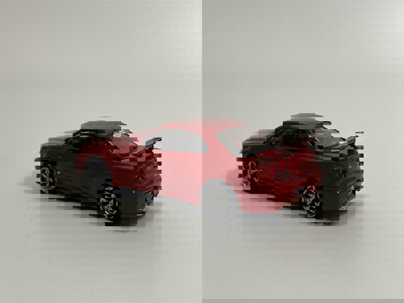 Mini GT Nissan Skyline GT R R34 V Spec Active Red RHD 1:64 Mini GT MGT00796R