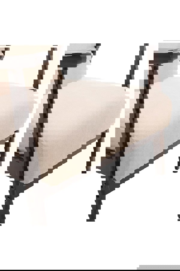 Living and Home Wooden Single Armchair Sofa Accent Chair