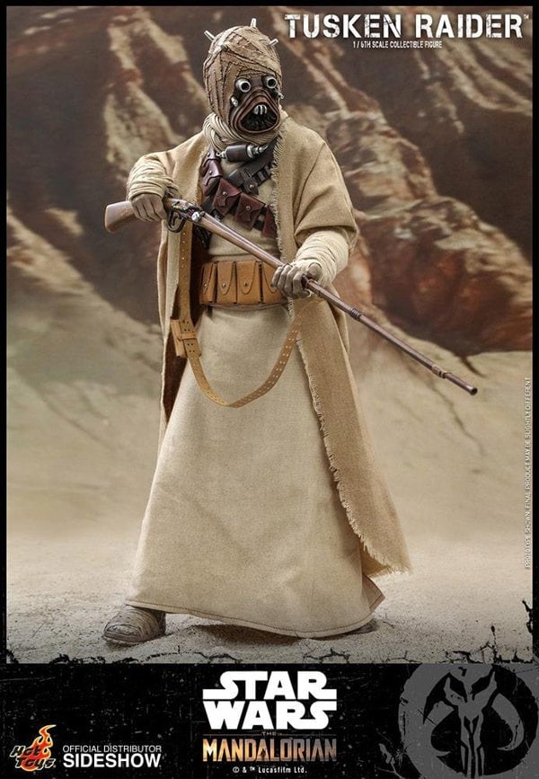 tusken raider the mandalorian 1:6 scale figure hot toys 907370