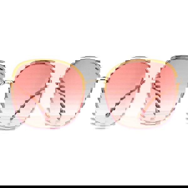 Chloe Sunglasses CH0031S Franky 002 Yellow to Pink Crystal Fade and Gold Pink Gradient