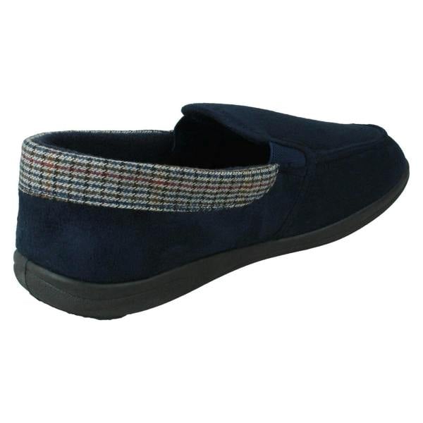 Padders Mens Padders Slip On Memory Foam Slippers Stan
