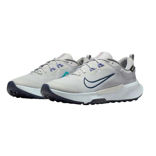 Nike Mens Juniper Trail 2 GORE-TEX Running Trainers - Grey/Navy - 