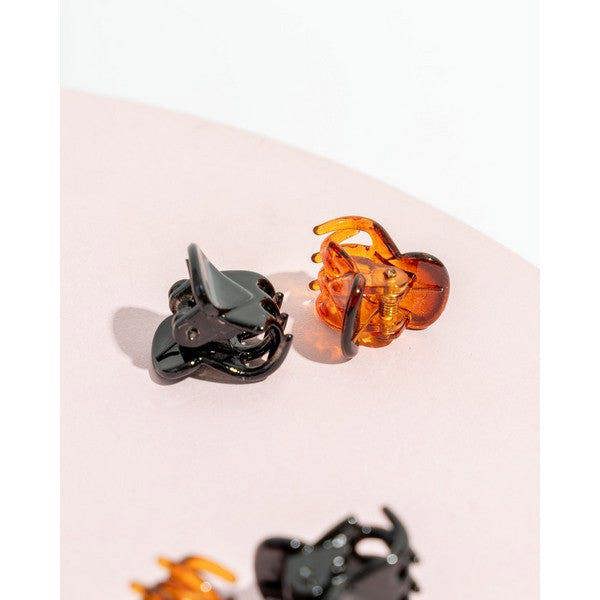 Brushworks Mini Claw Clips - 20 Pack