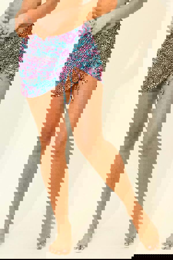 Neon Leopard Print Bikini