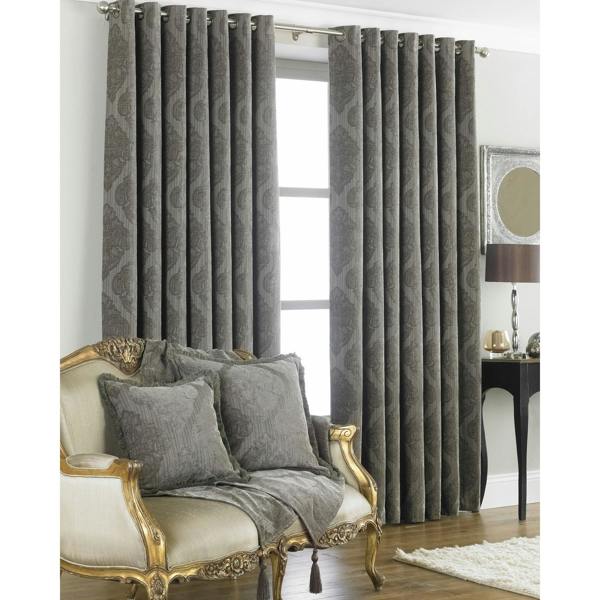 Riva Home Winchester Ringtop Curtains - Mocha - 