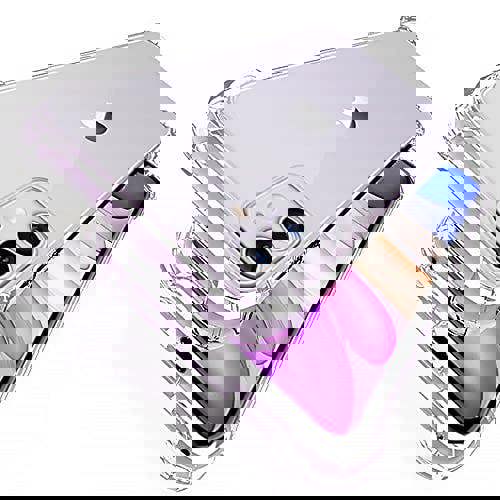 KAV Shockproof Crystal CLEAR Mobile Phone Case Transparant Cell Phone Cover with Raised Bezels & TPU Bumper For Maximum Protection of iPhone 13 (2021)