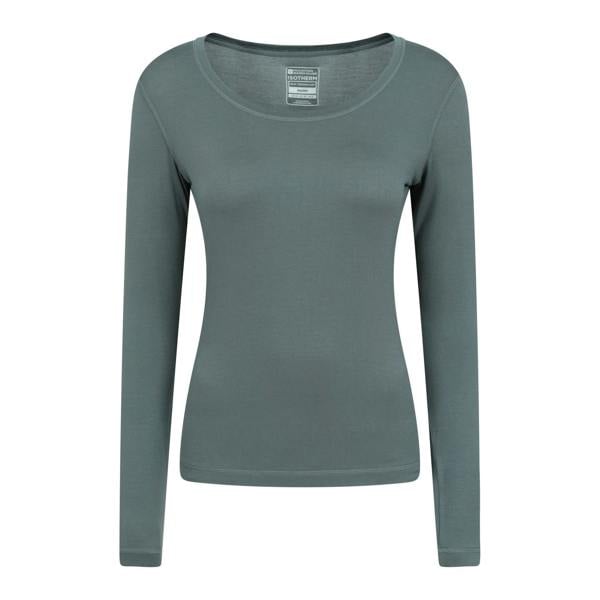 Mountain Warehouse Womens/Ladies Keep The Heat Thermal Top - Khaki Green