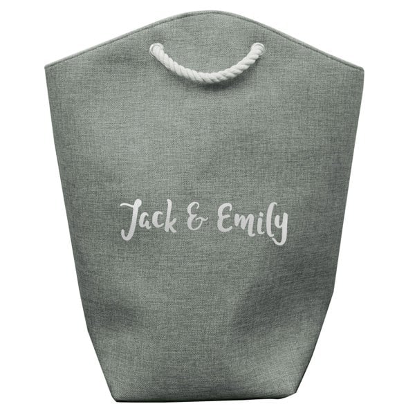 Personalised Memento Company Personalised Silver Name Storage Bag