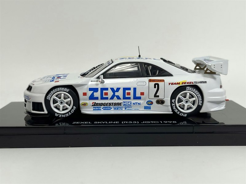 Ebbro Nissan Skyline R33 Zexel JGTC 1998 #2 1:43 Scale 44193