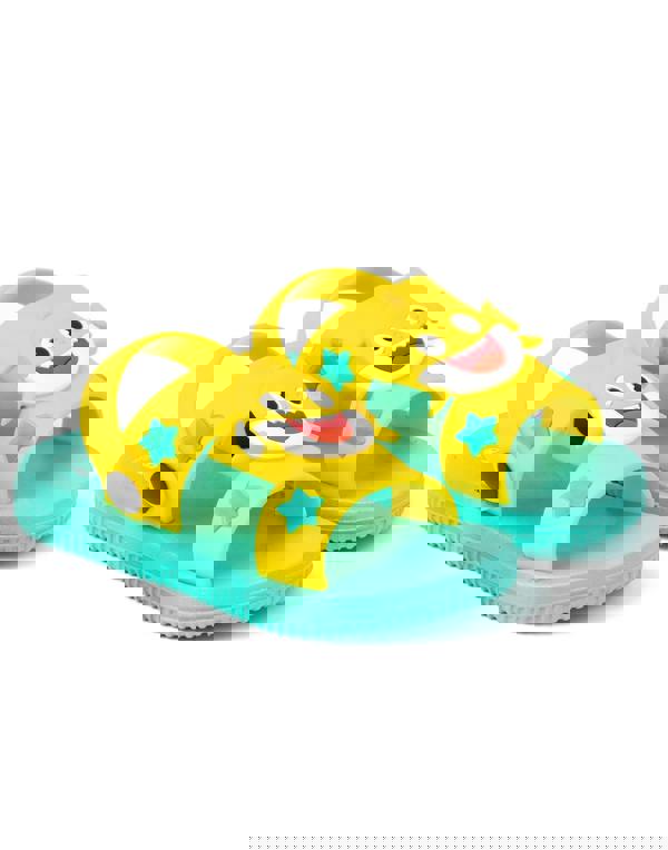 Baby Shark Unisex Kids Yellow Sandals