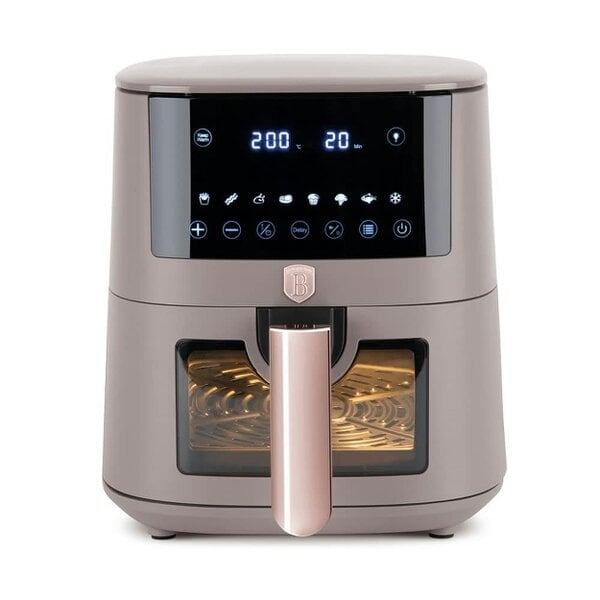 Berlinger Haus Air fryer, 5 L, visible window Berlinger Haus BH9491 Taupe
