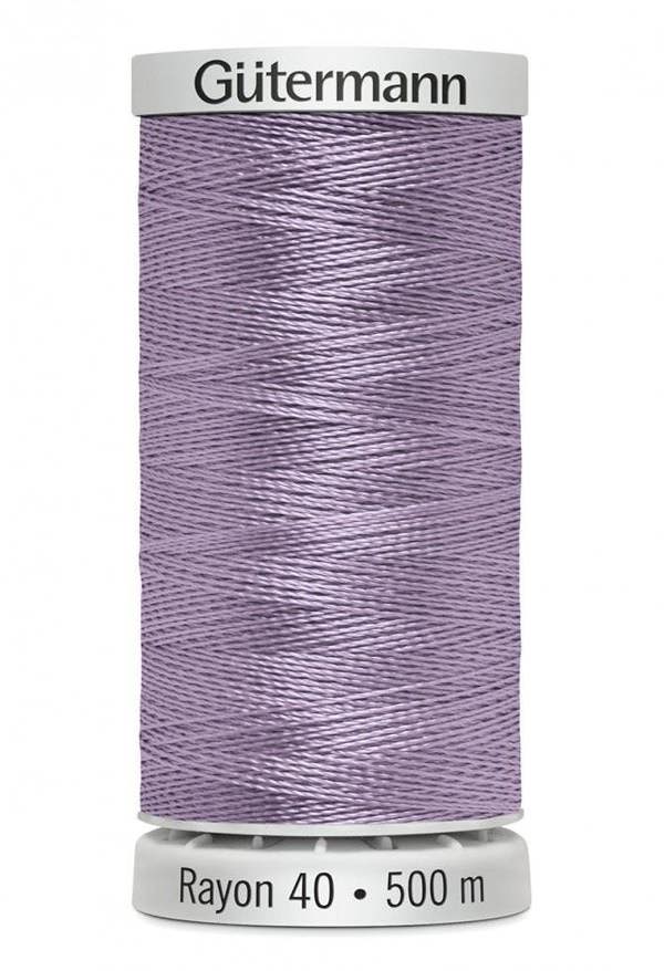 Gutermann No 40 Sulky Rayon Embroidery Thread 500m Rayon Thread Suitable For Embroidery