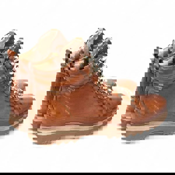 Pikolinos Vigo - Women’s Brandy Brown Leather Ankle Trainers Boots