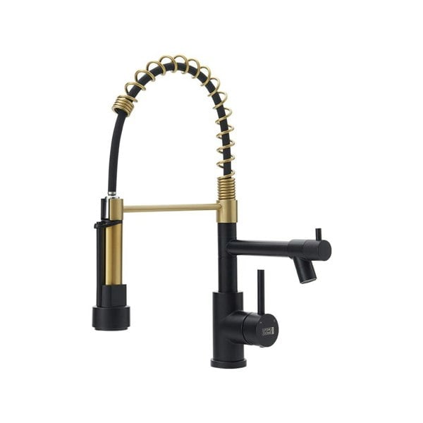 Kitchen Faucet with Pull Down Spring Spout and Pot Filler Kitchen Taps Living and Home