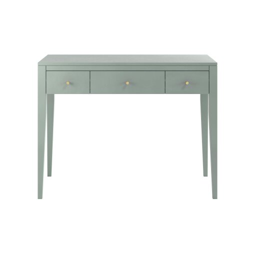 Wyld Haus Cordoba Pigeon Grey Wood Grain 3 Drawer Desk