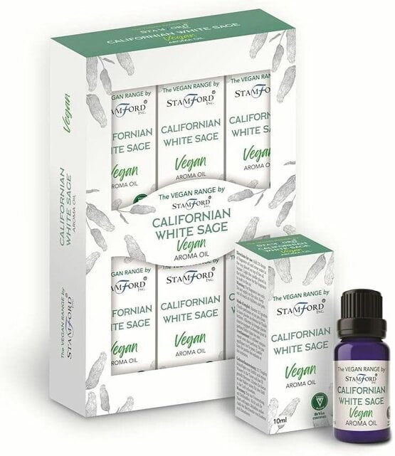 Stamford Vegan Californian White Sage Fragrance Oils, 6 x 10ml