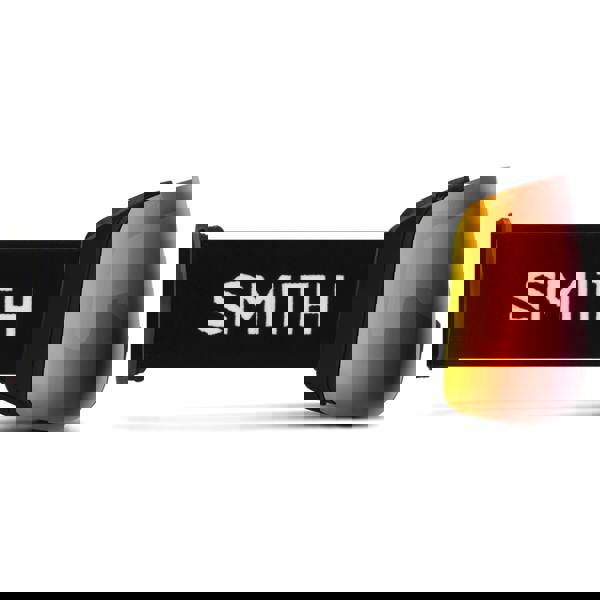 Smith Ski Goggles 4D Mag XL 0JX 6K Black ChromaPop Sun Red Mirror & CP Storm Yellow Flash