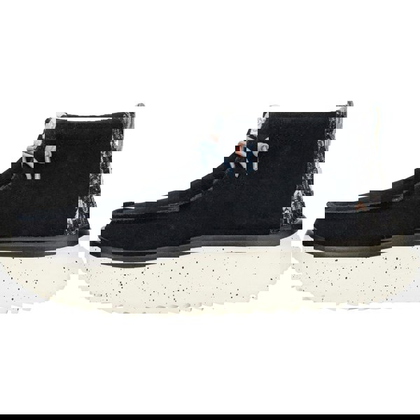 HEYDUDE Wendy Peak Hi Suede Ankle Boots - Black