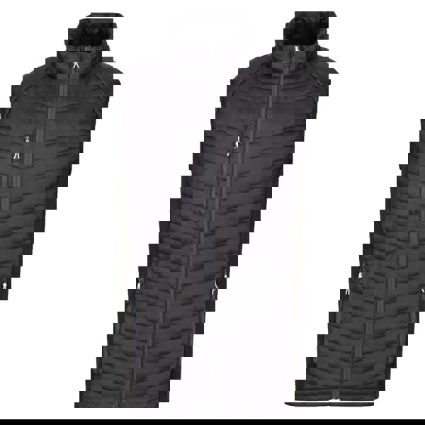 Regatta Professional Mens Quilted Hybrid Gilet - Navy/Seal Grey