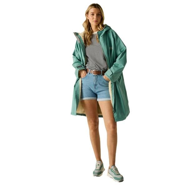 Regatta Unisex Adult Waterproof Reversible Changing Robe - Ivy Moss - 