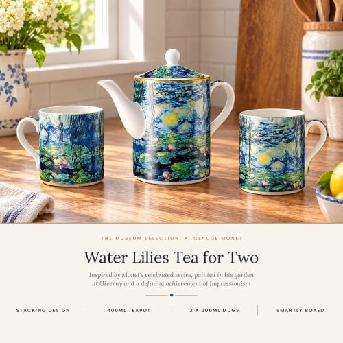 Museum Selection Water Lilies Tea For Two