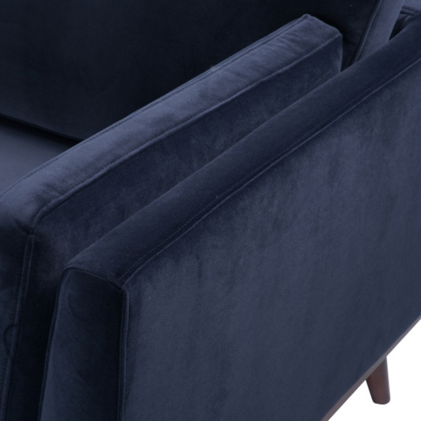 Mickey 3 Seat Sofa - Midnight Blue