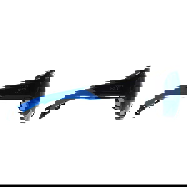 Smith Sunglasses Deckboss 0VK QG Matte Black Blue Blue Mirror Polarized Chromapop