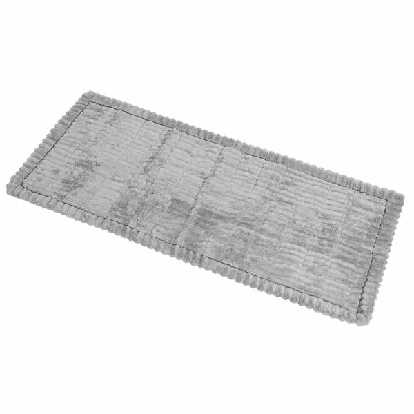 Marlow Corduroy Sofa Cover Pet Friendly Non Slip Washable 70 x 150cm Light Grey