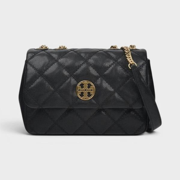 Tory Burch Willa Small Shoulder Bag Black
