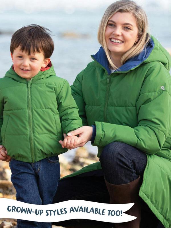 Kite Boys Stargaze Reversible Cocoon Coat