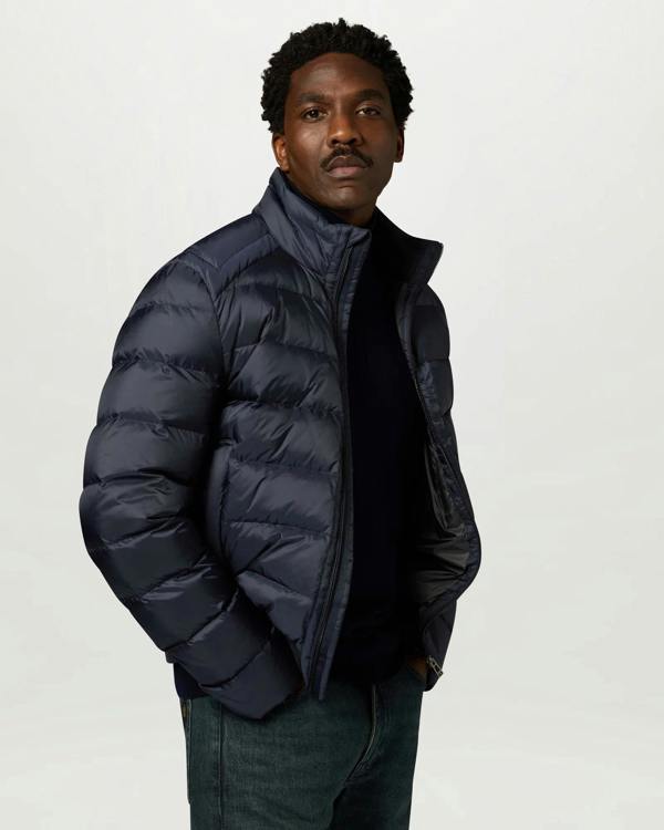 Belstaff Mens Compound Jacket - Dark Ink | CHO | Designer Mens Padded Jackets