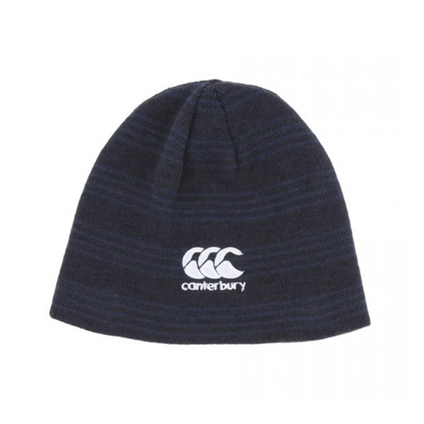 Canterbury Striped Beanie - Navy