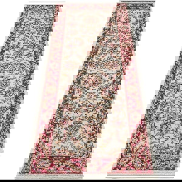 Oriental Short Pile Rug Reni Luxor Vintage Design