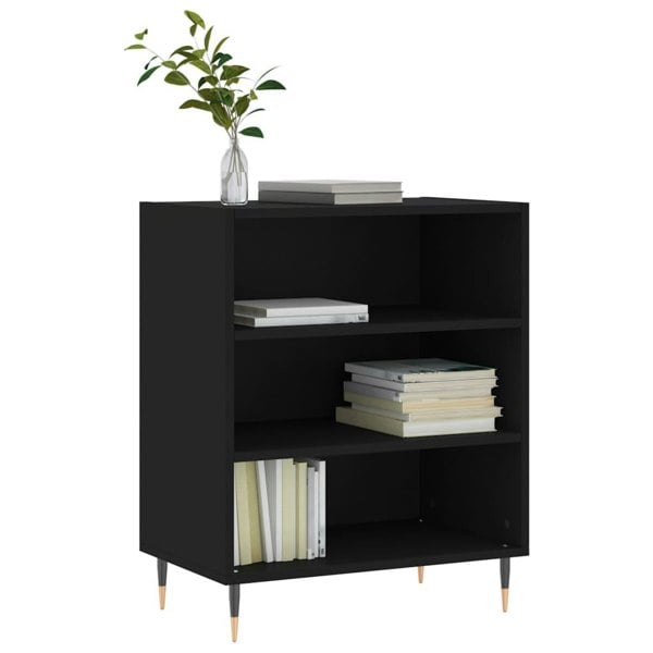 Berkfield Sideboard Black 57x35x70 cm Engineered Wood
