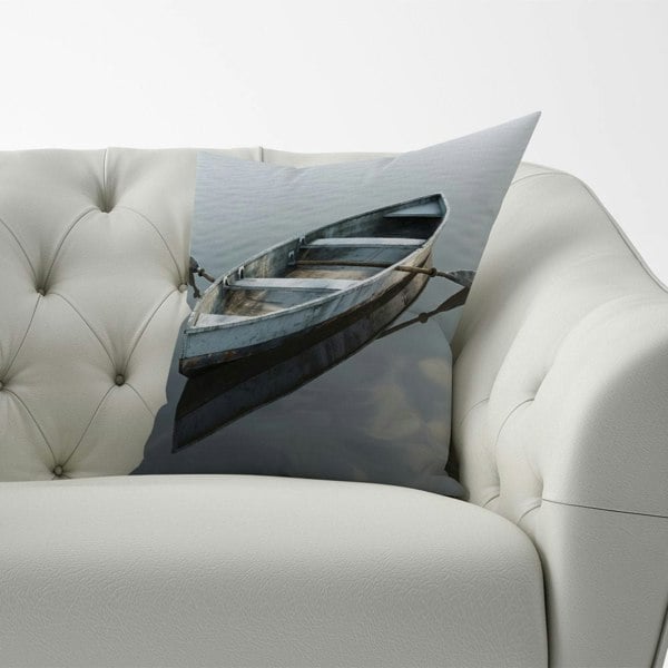 Warren Reed Boat On The Lake Cushions