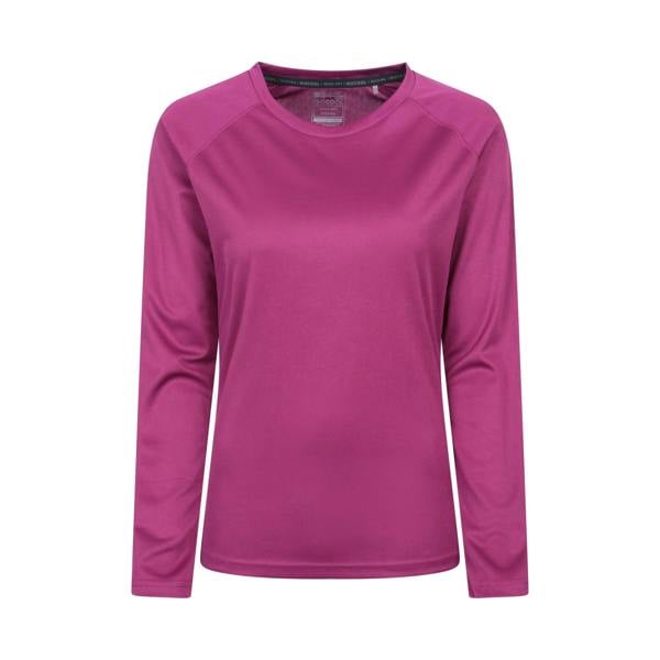 Mountain Warehouse Womens/Ladies Endurance Long-Sleeved Top - Purple - 