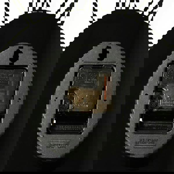 WALPLUS WC2134 - Acrylic Gloss Roman Wall Clock Black - 30 cm / 11.8 in