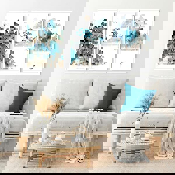 Japan art prints | set of 3 wall art prints for living room