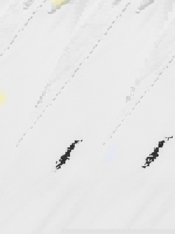 Ralph Lauren Kids Boys Slim Fit Oxford Shirt in White