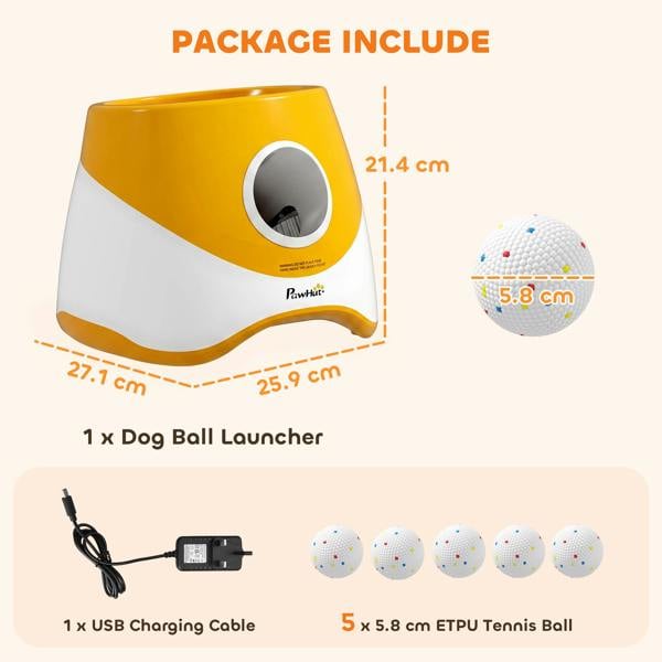 Pet Automatic Ball Launcher
