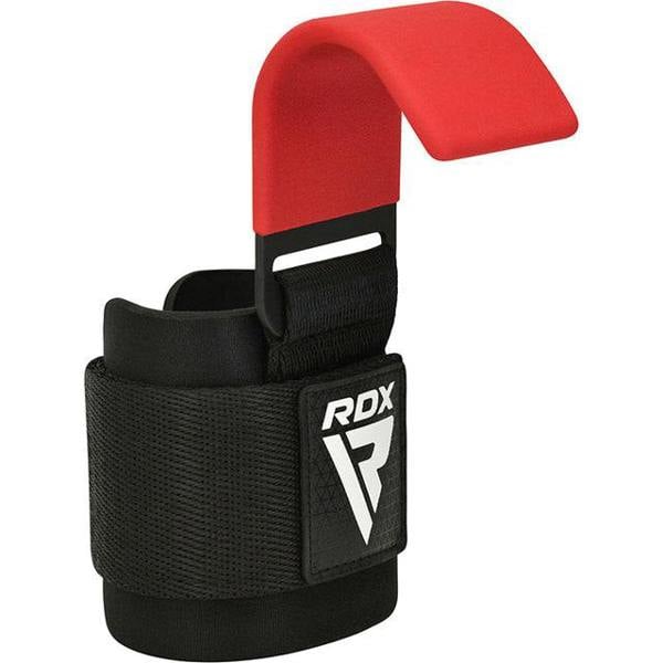 RDX Sports GYM HOOK STRAP RED PLUS