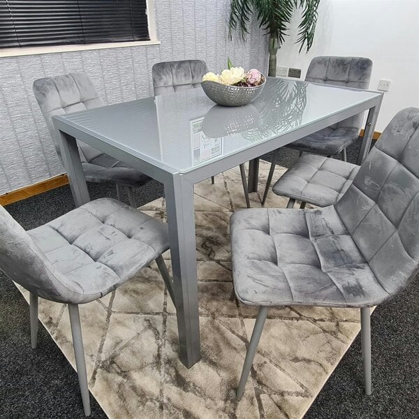 Kosy Koala Dining Table Set with 6 Chairs Dining Room and Kitchen table set of 6