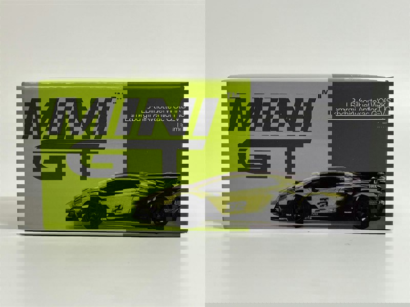 Mini GT Lamborghini Aventador GT EVO LB Works Lime LHD 1:64 Mini GT MGT00605L