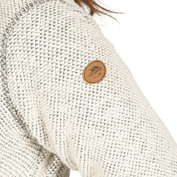 Trespass Womens/Ladies Ronette Fleece - Off White - 
