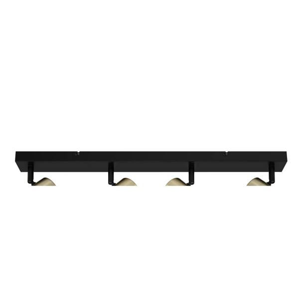 COSYLYTE Grafton 4 Light Brushed Brass Spotlight